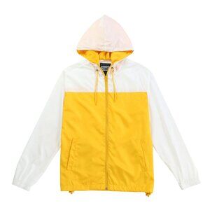 Men's Lightweight Windbreaker Hooded Jacket Size XL